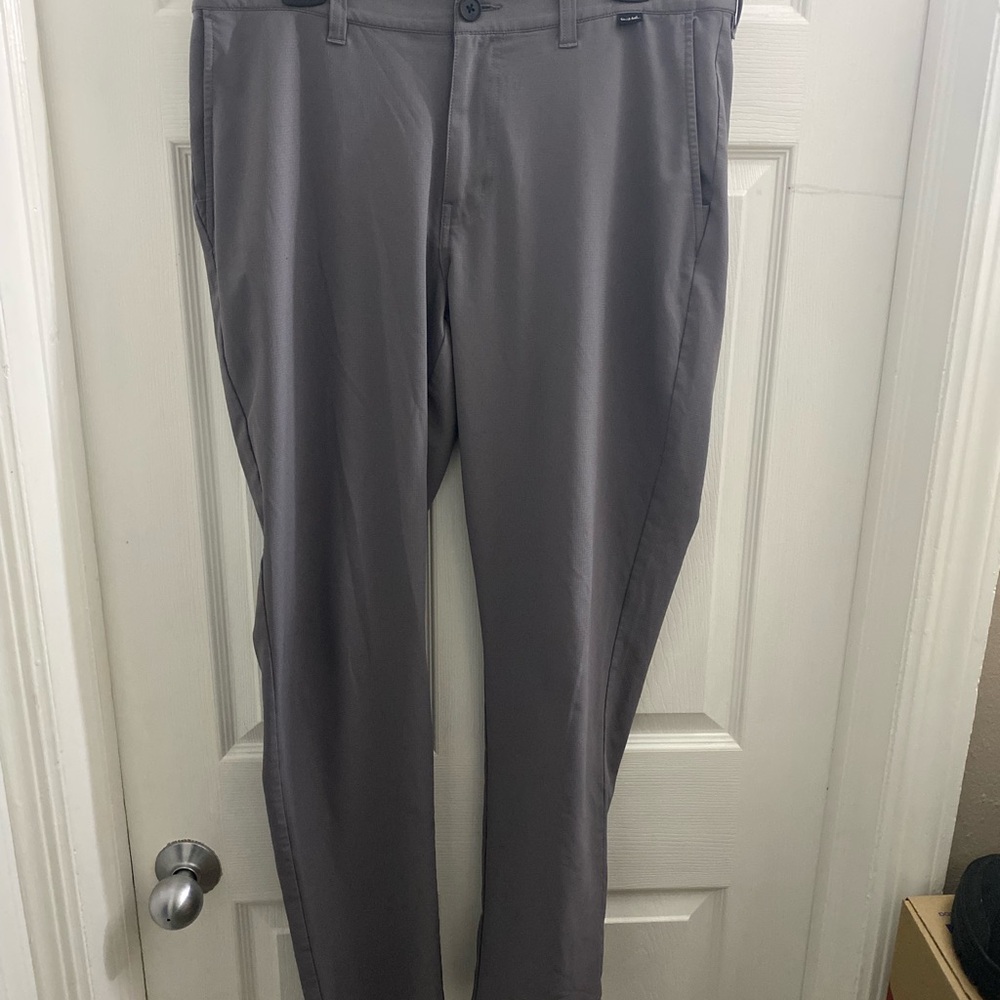 Travis Mathew, Men's Dark Gray Active Pants, 34